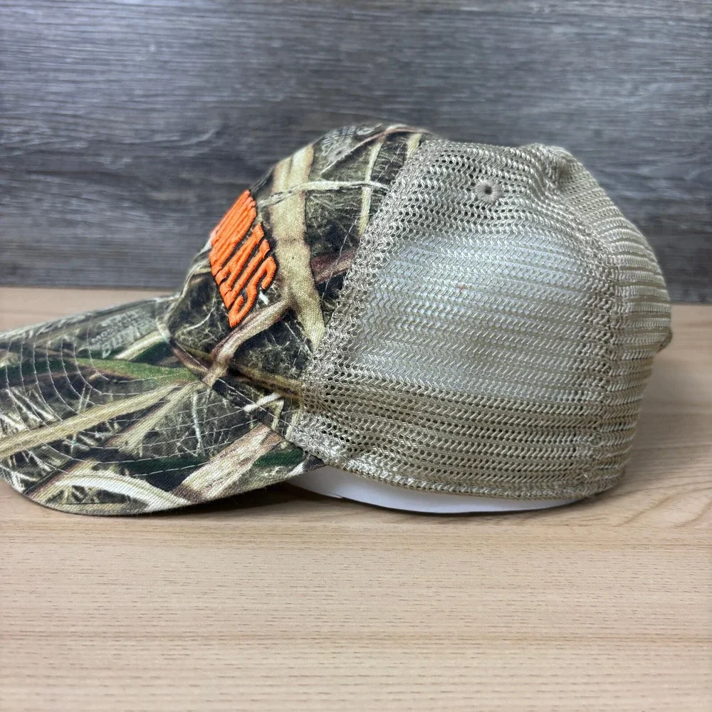 Grand‎ Marais Hat Cap Snapback Brown Camo North Shore Minnesota Outdoors